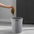 thumbnail image 4 of Large Kitchen Trash Can Hwkond Trash Can Pressure Household Kitchen Large Plastic Basket Bedroom Bathroom Classification Small Trash Bucket on Clearance, 4 of 6