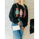 thumbnail image 2 of Sudadera fea con lentejuelas navideñas de Cascanueces para mujer, linda remera con gráfico festivo, suéter de manga larga con cuello redondo, 2 of 5