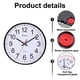 thumbnail image 3 of Reloj de pared europeo salón Jane reloj de pared silencioso, 3 of 5