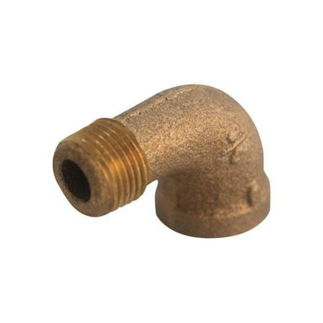 90 deg Plomb Coude de Rue Libre 0.375 Po. - Pack de 5