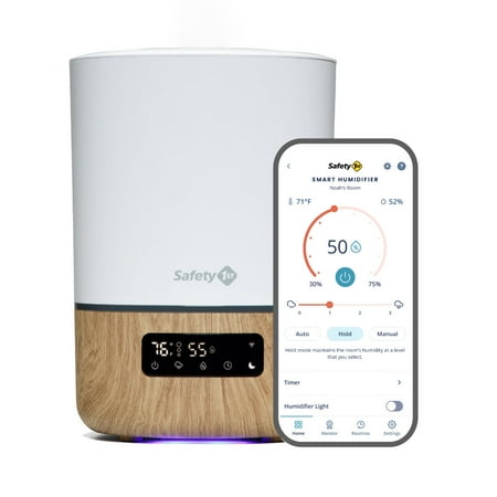 UPC: 0884392948672 | Safety 1ˢᵗ Smart Humidifier Natural with White