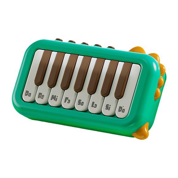 Yinanstore Bébé Piano Jouet Musique Électronique Clavier Instrument Jouet Interactif Éducation Précoce Orgue Électronique pour les Garçons Filles Débutants Vert