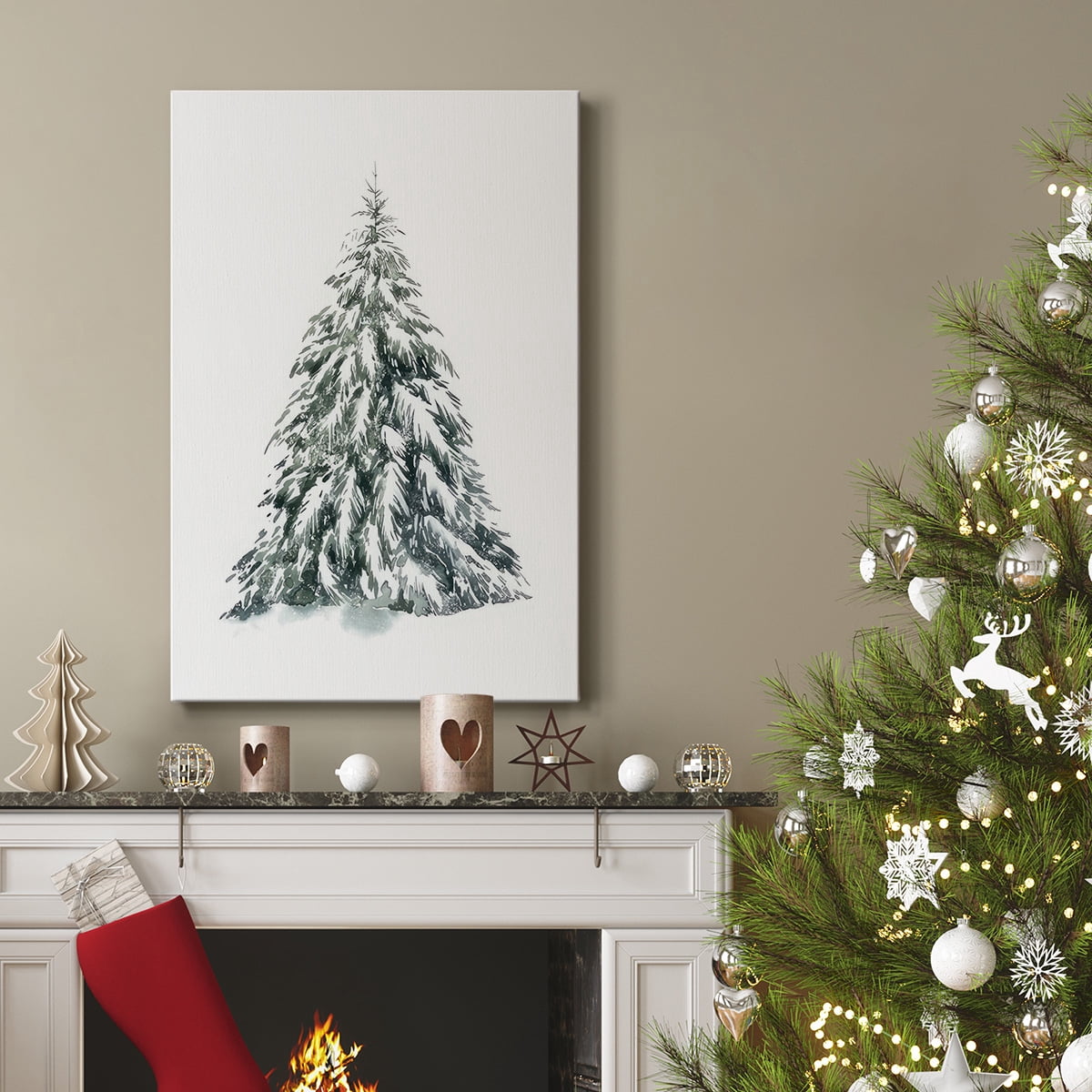 Blue Spruce I- Gallery Wrapped Canvas
