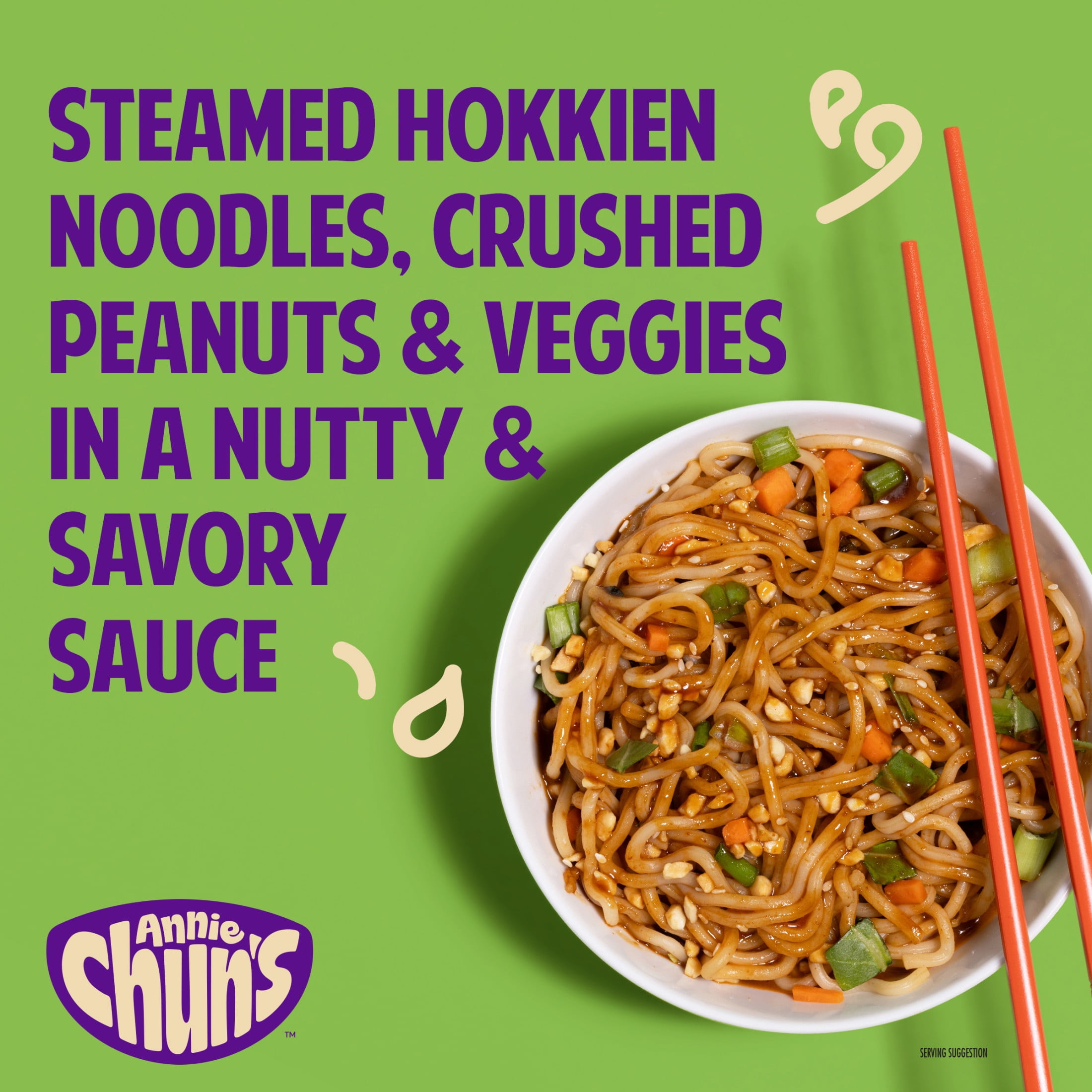 (4 pack) Annie Chun's Pad Thai Noodle Bowl, 8.53 oz