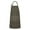 Dark Brown Bigfoot, variant on Green Bigfoot and Campfire Pattern Apron-Garden Aprons for Women with Pockets-Cotton Linen Waterproof Kitchen Cooking Gardening Aprons Adjustable for Kitchen,Cooking,BBQ and Salon 33x27 Inch