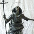 thumbnail image 5 of Escultura de esqueleto de muerte Gnomo de Halloween Adornos vintage de Halloween, 5 of 5