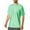 Mint Green, variant on BXINGOHAI Men's Short Sleeve UPF 50+ T-Shirt Quick Dry Rash Guard Athletic Running Swim Top Tee Performance Dark Blue,S