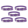 thumbnail image 1 of Collar de cuero para perros, collares ajustables para cachorros, collares para perros pequeños, collar multicolor para mascotas, 1 of 5