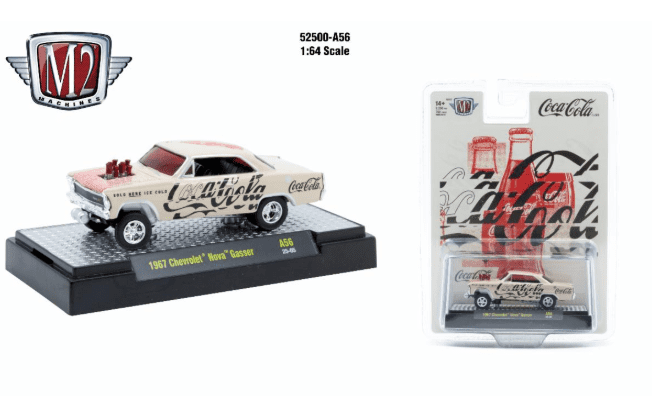 M2 Machines, Coca-Cola A30 1969 Chevrolet Camaro Z/28 Funny Car, 1