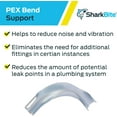 thumbnail image 4 of Shark Bite 23053 0.5 in. Pex Metal Pipe Support, 4 of 5