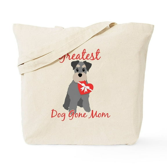 CafePress - Greatest Dog Gone Mom Tote Bag - Unisex Canvas Tote Bag, Beige, 1-Piece