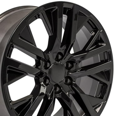 OE Wheels LLC 22 inch Rims Fits Silverado Suburban Tahoe Sierra Yukon ...