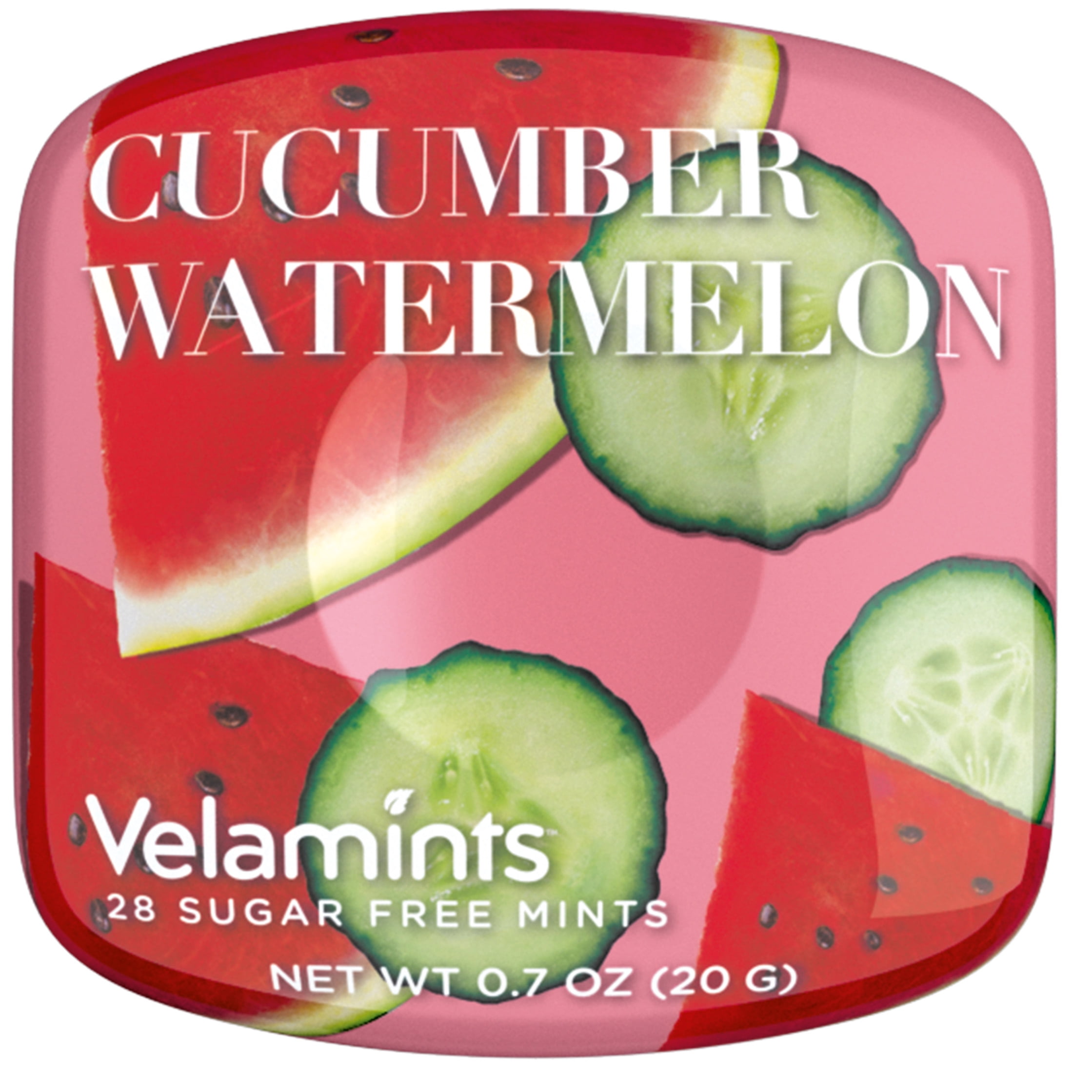 Velamints Sugar Free Mints - Expressions Coconut Lime, Stevia Sweetened, 6 Tins (20g Each)