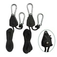 thumbnail image 4 of BLEEUS 16pcs 1.6M Ratchet Locking Hanger 1/8 Lift Pulley For Camping Tent, 4 of 10