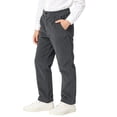 thumbnail image 6 of BLVB Boys Corduroy Straight Leg Pants Casual Loose Fit School Uniform Pants High Waist Fall Winter Comfy Clothes(Gray,5-6 Years), 6 of 9