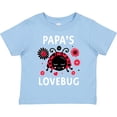 thumbnail image 3 of Inktastic Valentine's Day Papa's Lovebug Boys or Girls Toddler T-Shirt, 3 of 5