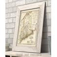 thumbnail image 3 of 1845 Map of Maine Art Print - 11x14 Unframed Art Print - Great Vintage Home Decor, 3 of 9