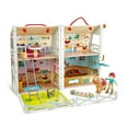 thumbnail image 1 of Hape Poney Ranch Grange Club Ensemble de Jeu Maison de Poupée pour Enfants de 3 Ans et Plus, 1 of 5