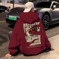 thumbnail image 5 of Sudadera con capucha y estampado de rosas de periódico de anime para hombre, sudaderas con capucha góticas de gran tamaño, ropa de calle Y2K, sudadera con capucha vintage, 5 of 5