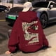 thumbnail image 5 of Sudadera con capucha y estampado de rosas de periódico de anime para hombre, sudaderas con capucha góticas de gran tamaño, ropa de calle Y2K, sudadera con capucha vintage, 5 of 5