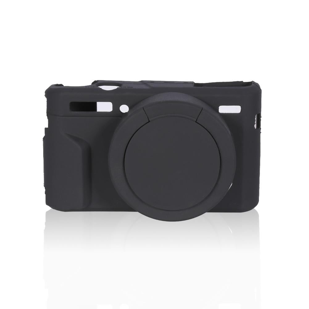 Kritne Camera Soft Frame Case, Camera Case, Lightweight Soft Silicone Camera Case Cage Protector Cover for G7XII /G7X Mark II