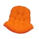 thumbnail image 5 of Cojín de respaldo para silla colgante tipo huevo, accesorios para muebles, hogar, patio cómodo naranja, 5 of 9