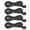 16FT-4Pack-Black, variant on Plug in Pendant Light Cord - 16Ft Hanging Light Kit E26/E27 Light Socket Hanging Lantern Lamp Cord with On/Off Switch,Socket Rings, 1 Pack, Black