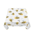 thumbnail image 5 of Wukai Bee Waterproof Tablecloth for Kitchen Dining, Fits Square Tables for 2-4 Seats -60"x60", 5 of 7