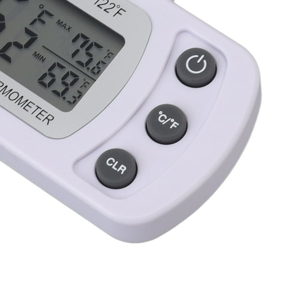 Freezer Thermometerwith Hook,Refrigerator Thermometer Memory Function Fridge Thermometerfor Cafe Digital Freezer Room Thermometer Unbeatable Value