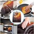 thumbnail image 4 of Rugby Water Fire Kitchen Towel Bathroom Hand Towel Kitchen Dishcloth Water Absorption Household Cleaning Cloth, 4 of 6