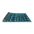 thumbnail image 2 of Ahgly Company Indoor Square Abstract Light Blue Modern Area Rugs, 5' Square, 2 of 4