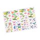thumbnail image 4 of 8 hojas de pegatinas para ventanas, pegatinas de pared, flores, pájaros, mariposas, pegatinas decorativas para ventanas para decoración de vidrio, 4 of 9