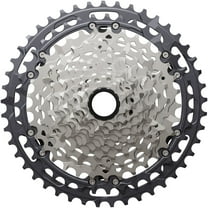 Shimano Deore XT CS-M8200-12 Cassette - 12-Speed, 9-45t, Hyperglide , Micro Spline, Gray/Silver