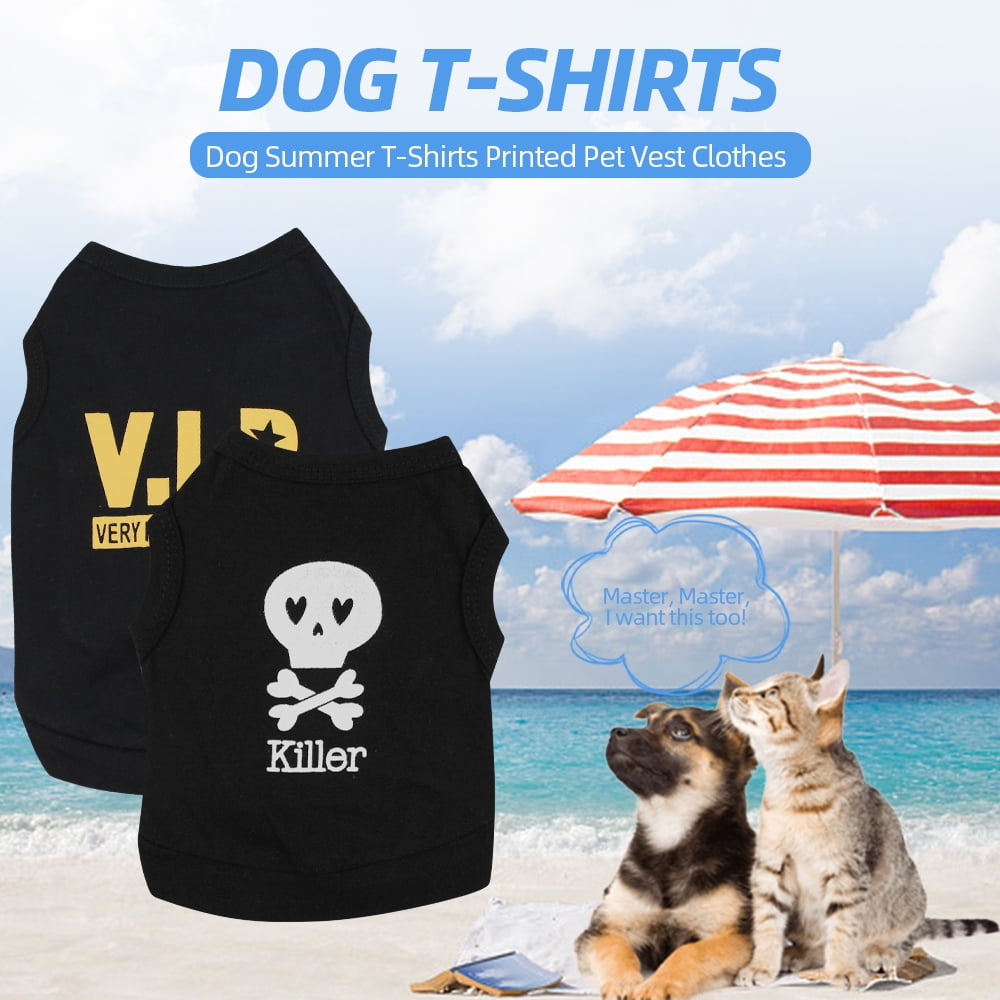 Dog Shirt Dog T-Shirts Dog Summer 