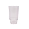 thumbnail image 1 of Hometrends Clear or Gray Ribbed Acrylic Highball Tumbler 21.59oz 1pc, 1 of 6