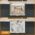 thumbnail image 2 of Clear Expandable Silverware Organizers for Kitchen Drawers,Large BPA Free Cutlery Organizer in Drawer,Plastic Utensil Drawer Organizer Suitable as Flatware,Knife,Fork,Spoon,Silverware Holder and Tray, 2 of 9