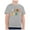 Gray, variant on Bearichfupo Children's Fashion Back To School Season Printed Round Neck Short Sleeve Casual T Shirt Top (10) 3-4 Years