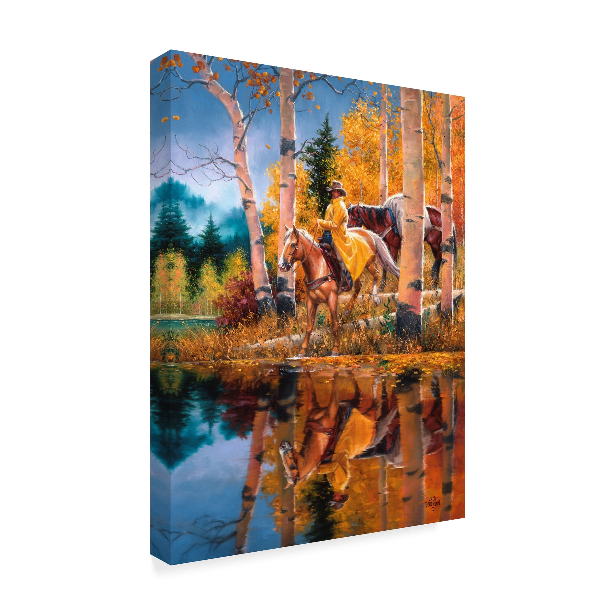 Trademark Fine Art 'When all that Glitters' Canvas Art by Jack Sorenson