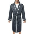 thumbnail image 1 of Kcodviy Mens Spring and Summer Flannel Pajamas Pants Men Cotton Bathrobe Night Pajama Pants Bathrobe Spring and Autumn Pajamas for Men Plaid Bathrobe Mens Pajamas Home Wear, 1 of 7