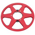 thumbnail image 3 of 1/4 10.5 Inch Empty Tape Reel Aluminum Alloy 6 Hole Universal Opening Machine Part Empty Takeup Reel for REVOX Studer Red, 3 of 5