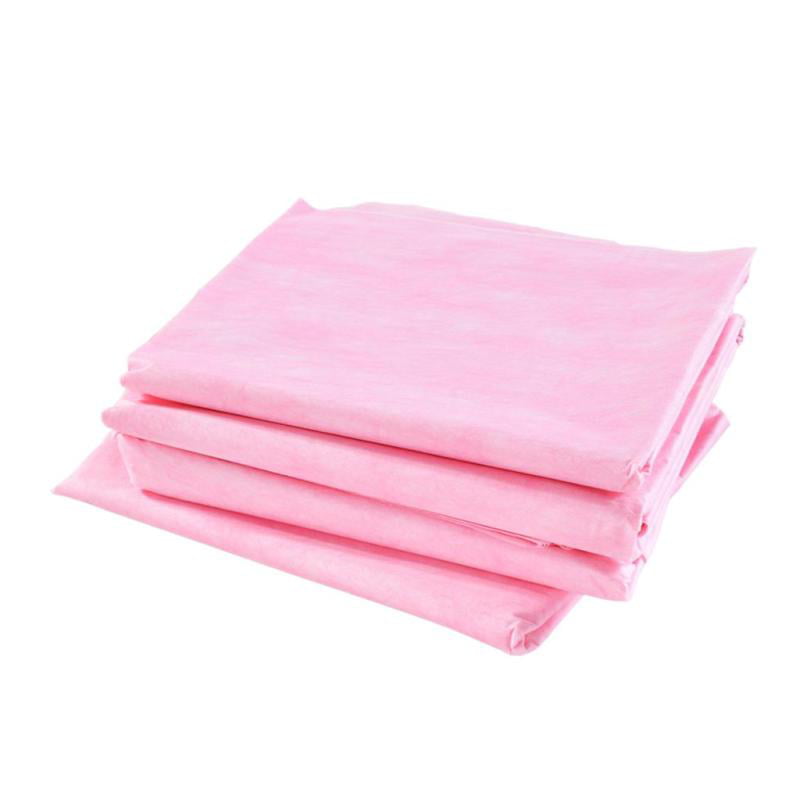 20x Anti-oil Disposable Massage Table Sheets Bed Sheet,29.52x68.89 inch,Pink 