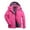 Red, variant on qucoqpe Women's Quilted Winter Coat Warm Puffer Jacket Thicken Parka with Removable Hood