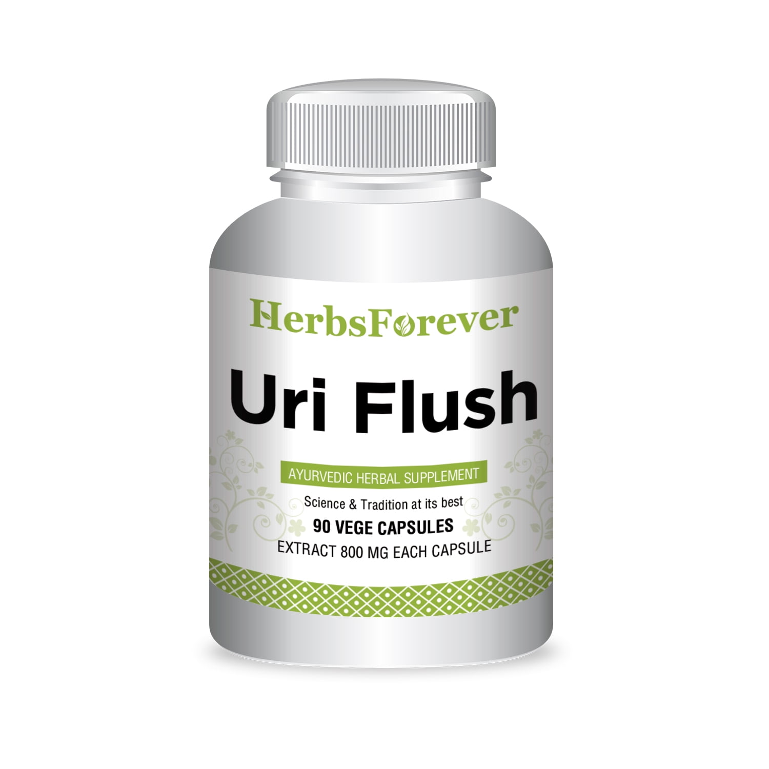 Herbsforever UriFlush Capsules Ayurvedic Herbal Supplement Support