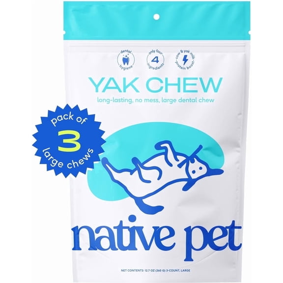 Yak Chew Large, 3 ct