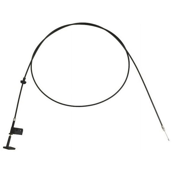 Gray Hood Release Cable with Handle 75.6 Inches Long - Compatible with 1997 - 2001 Honda CRV 1998 1999 2000