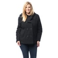 thumbnail image 2 of EXcelled  Plus Faux Wool Hooded Peacoat, 2 of 5