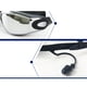 thumbnail image 3 of Gafas de natación antivaho, impermeables, transparentes, de visión amplia, con tapones para los oídos de silicona suave para hombres y mujeres, color negro, 3 of 10