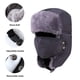 thumbnail image 4 of Gorro de trampero, gorros de invierno para hombre, gorro de caza, gorro de esquí, gorros con orejeras, gorros resistentes al viento, color azul, 4 of 6