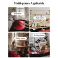thumbnail image 6 of Red Fruit Area Rug for Bedroom 3x5 Ft Real Black Background Super Soft fuzzy Throw Rug Non-Slip Fluffy Plush Indoor Floor Carpet for Living Room Nursery Home Decor, 6 of 8