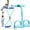 Blue, variant on Fashion Puller Exercise,8 Tube Pedal Resistance Device, Detachable and Adjustable Pedal Resistance Device, Full-Body Workout for Home Gym, Tones Arms Abs Waist, Unisex
